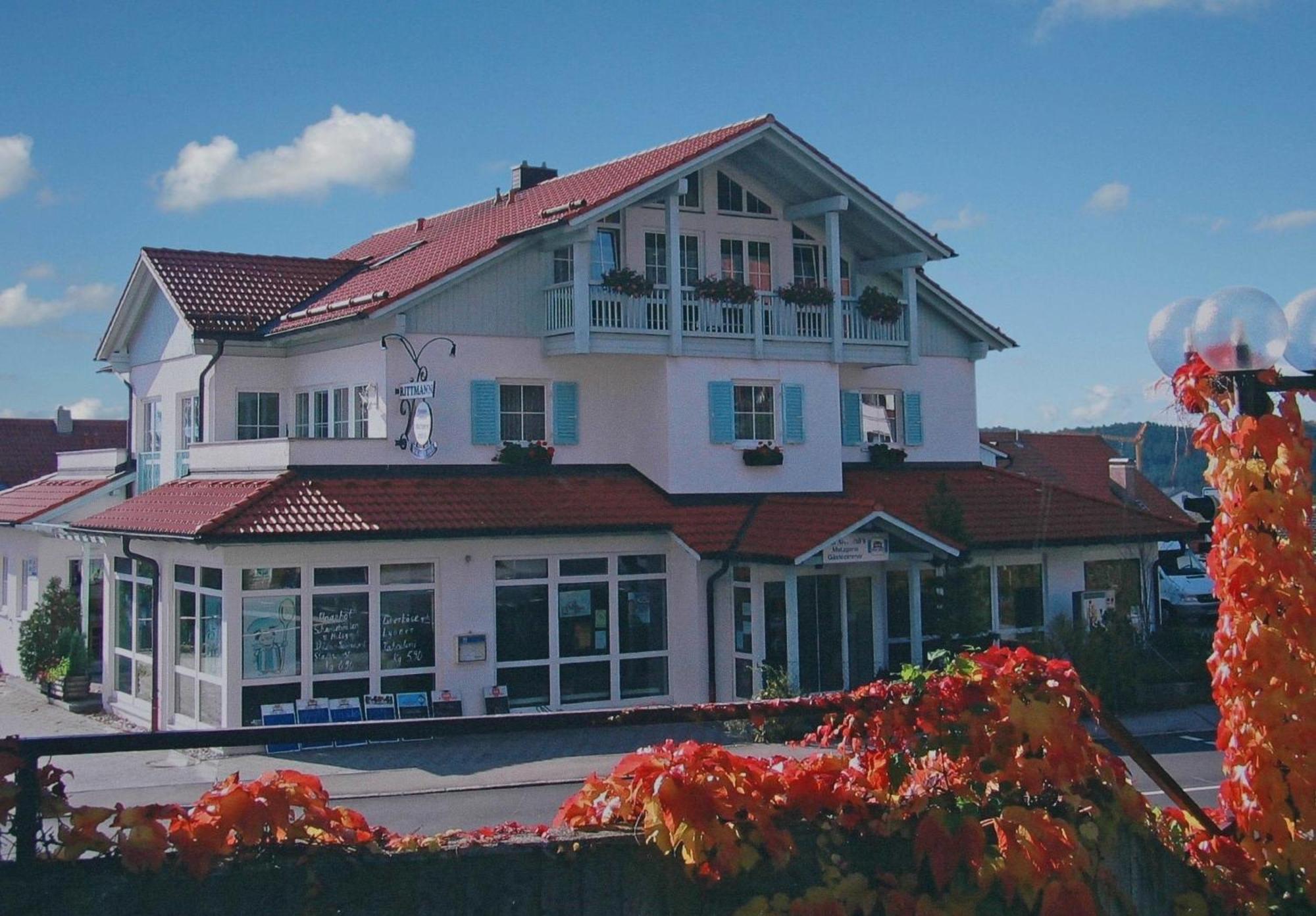 Gaestehaus Am Rathaus, Mehrbettzimmer 1 Hohenpeissenberg Bagian luar foto
